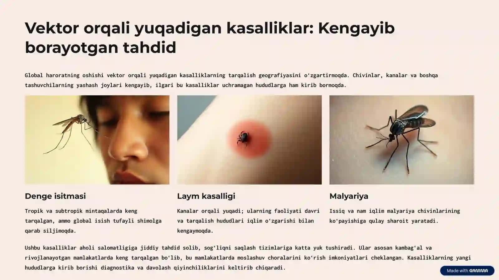 Kasalliklarni global tashvishi: Iqlim oʻzgarishlarining tibbiy oqibatlari 4