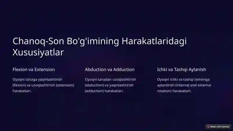 Chanoq va Chanoq-Son Bo'g'imi 4