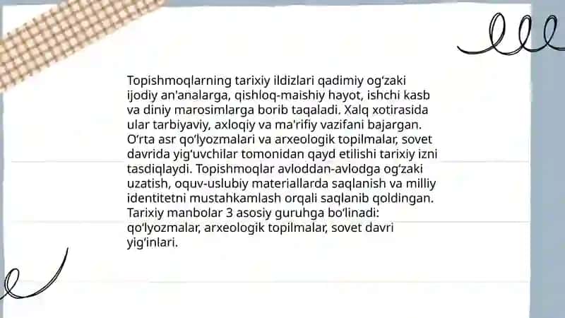 Topishmoqlarning etno pedagogik xususiyatlari 4