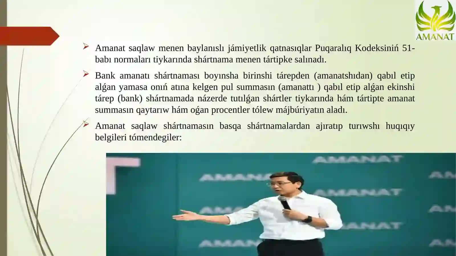 Puxaralıq huquqı páninen óz betinshe jumısı 4