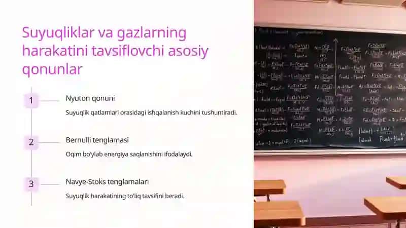Gidrodinamik jarayonlar, massa almashinuvi va kimyoviy kinetika 4
