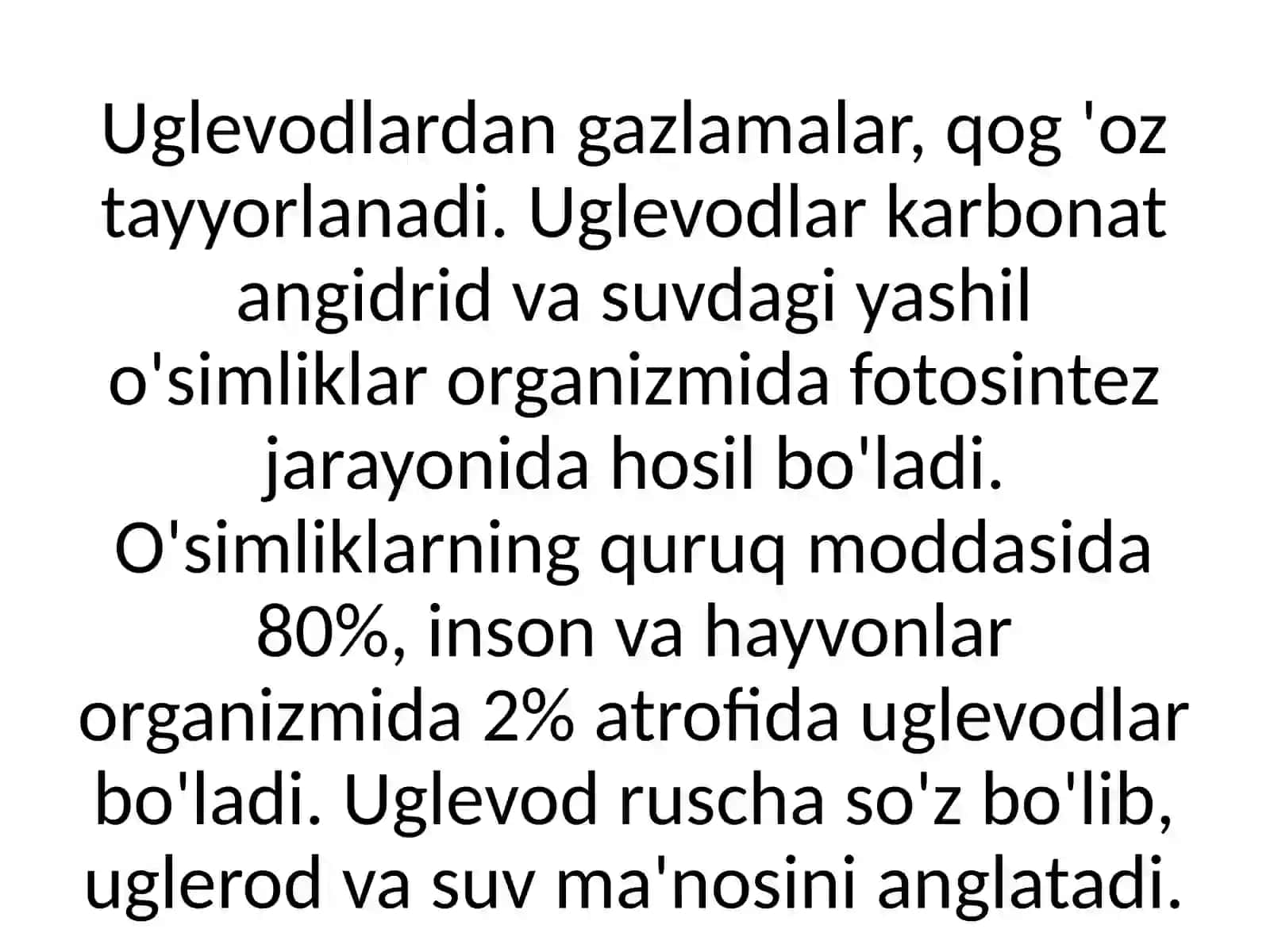 Uglevodlar 4