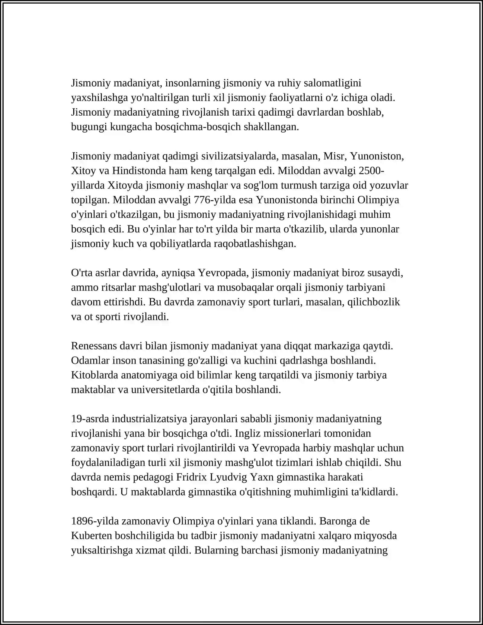 JISMONIY MADANIYAT NAZARIYASI VA METODIKASI FANINING UMUMIY ASOSLARI 4
