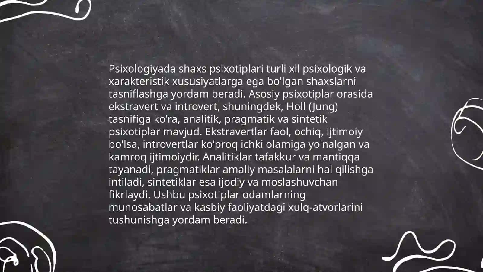 Faol eshitish orqali shaxs psixotipini aniqlash 4