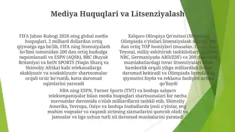 Sport tadbirlarida omaviy axborot vositalarini tashkillash 4