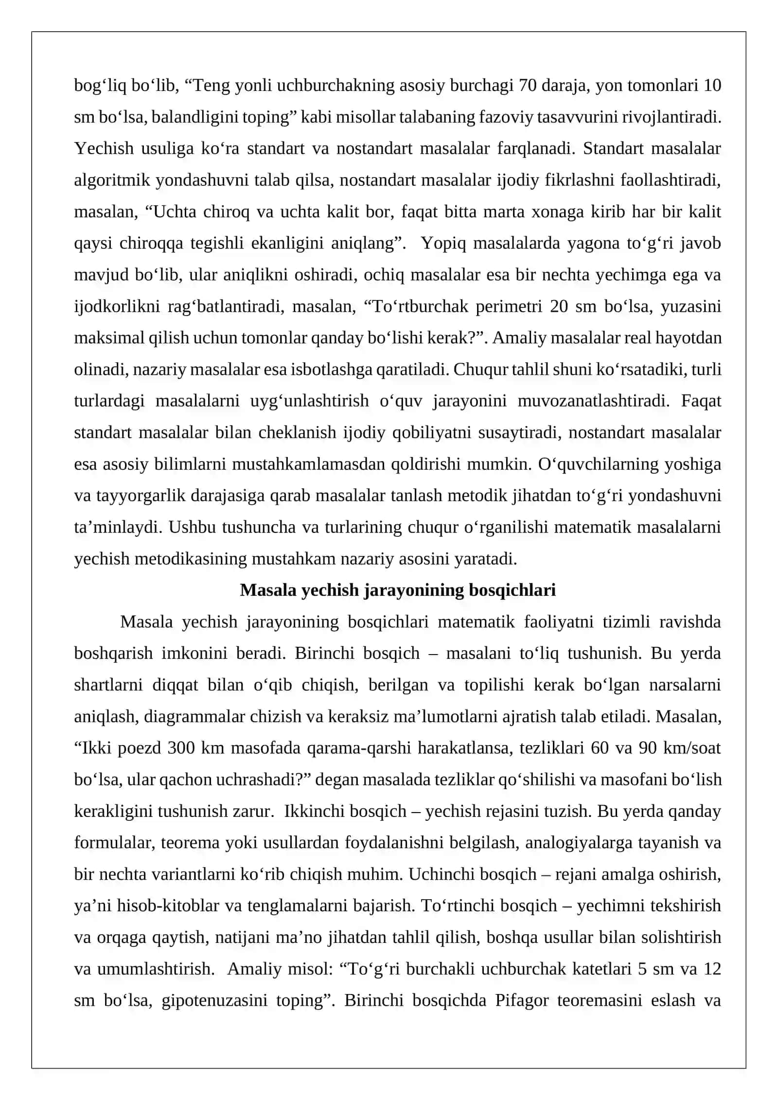 Yangi matematik topshiriqlar 4