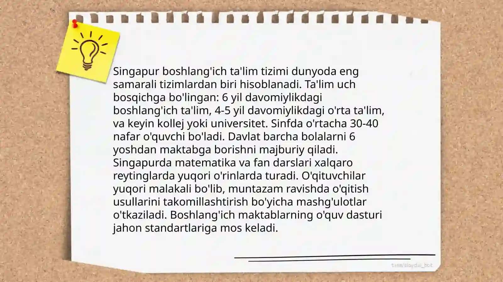Singapur taʼlim tizimi 4