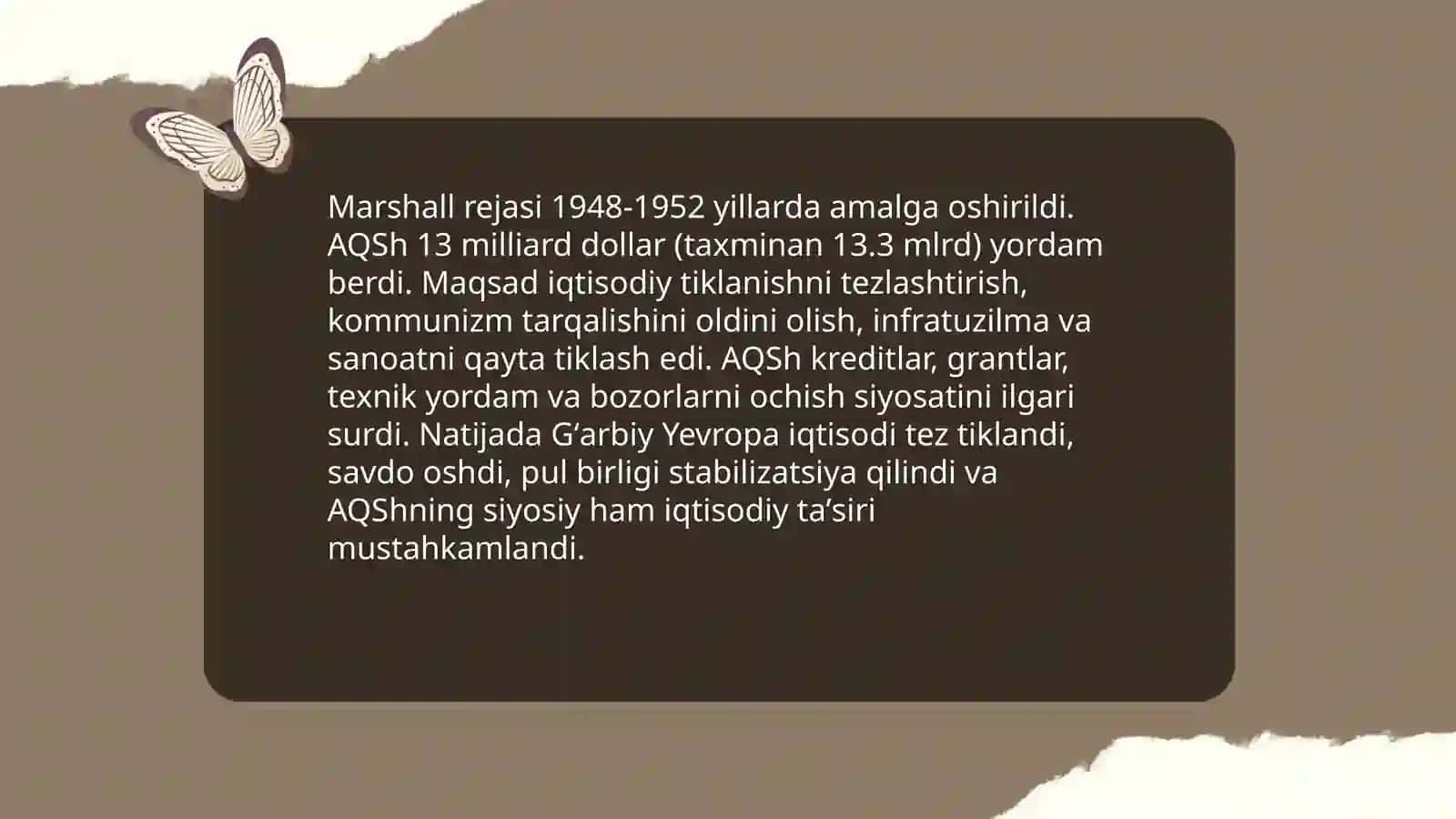 Reja: Trumann doktrinasi va sovuq urushning boshlanishi (1946–1950) 4