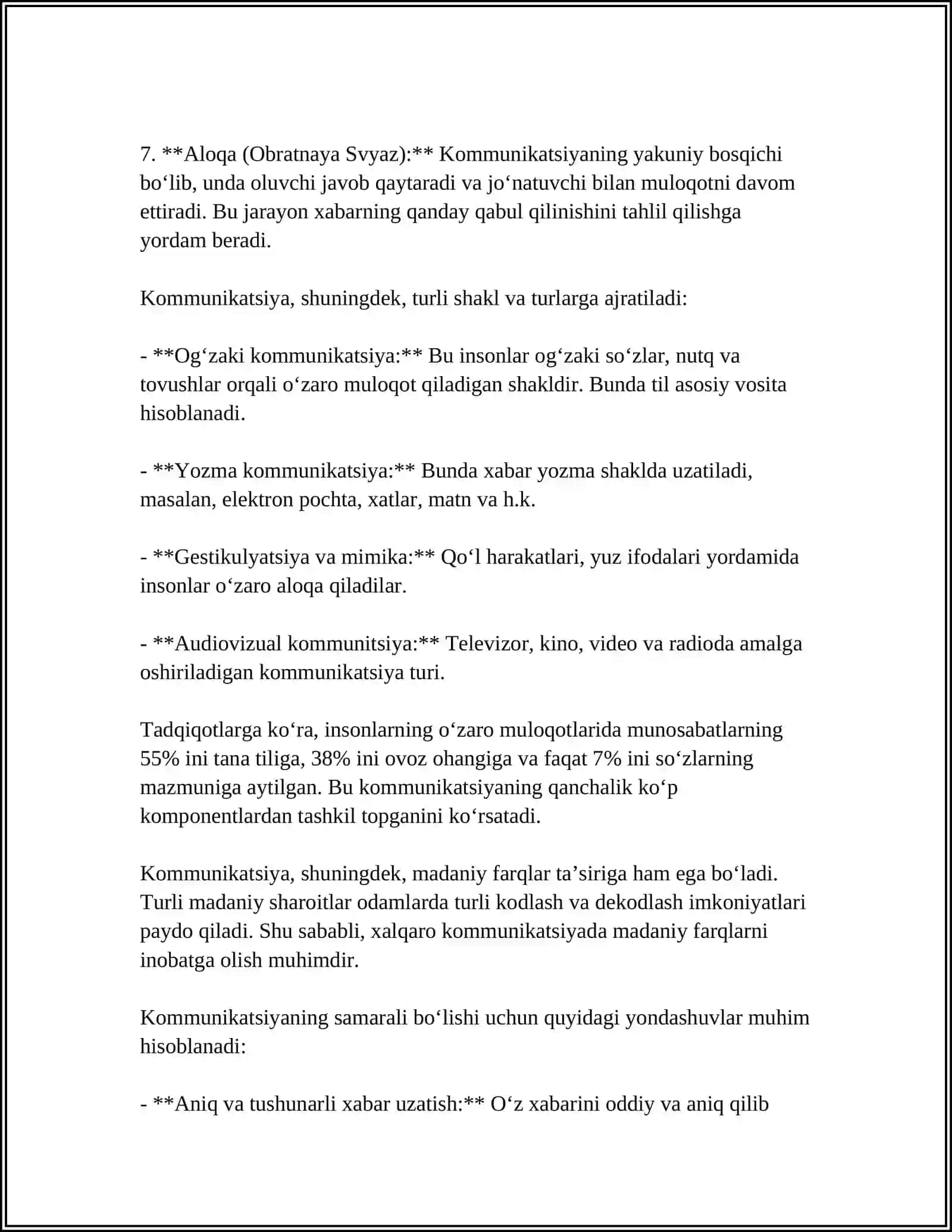 Kommunikatsiya Tushunchasi 4