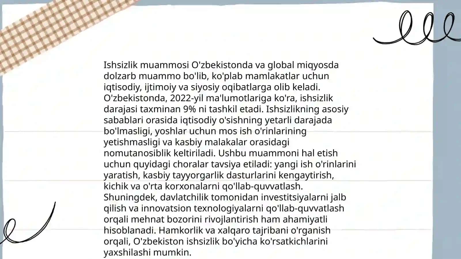 Shaxs, jamiyat va davlat munosabatlarida ijtimoiy-iqtisodiy muammolar va ularning yechimi 4