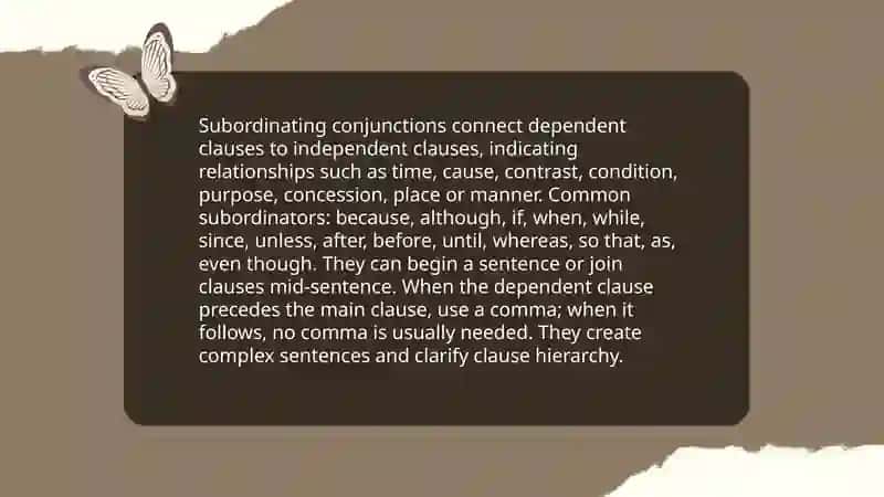 Linking words 4