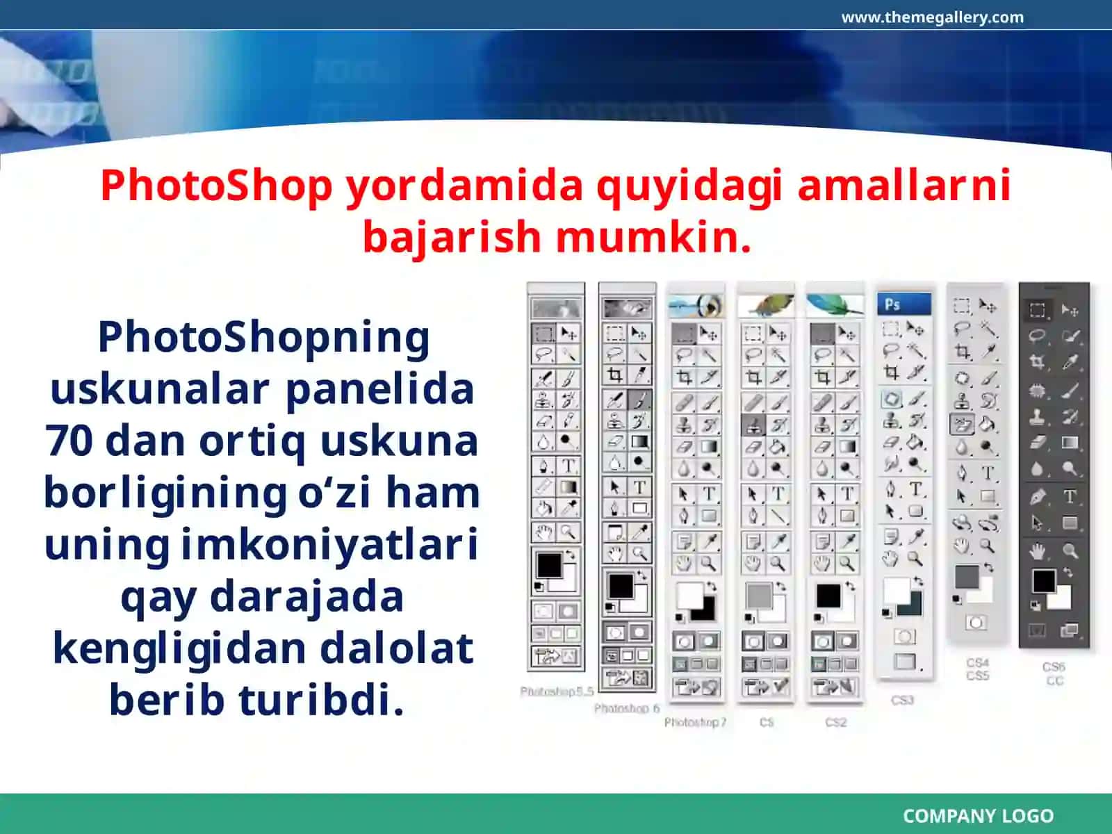 Photoshop - rastrligrafik muharriri da ishlash asoslari 4