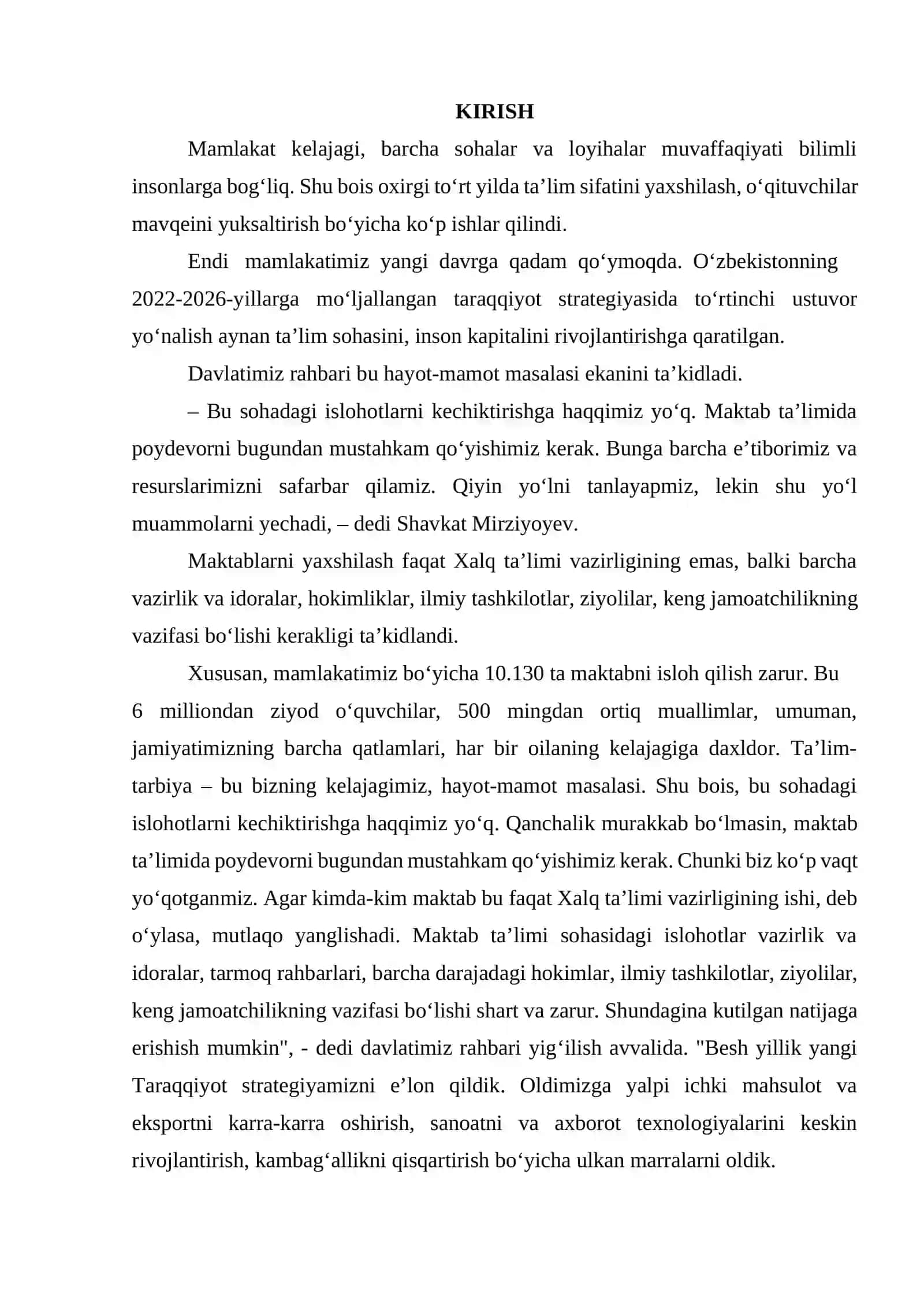 Boshlang`ich ta`lim Sirtqi 2-kurs MT 106-guruh talabasi Nabiyeva Nargizaning 4