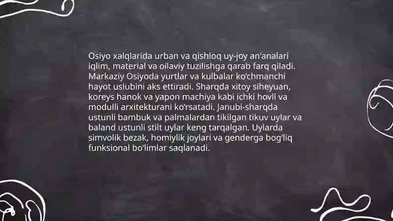 Osiyo xalqlari etnografiyasi 4