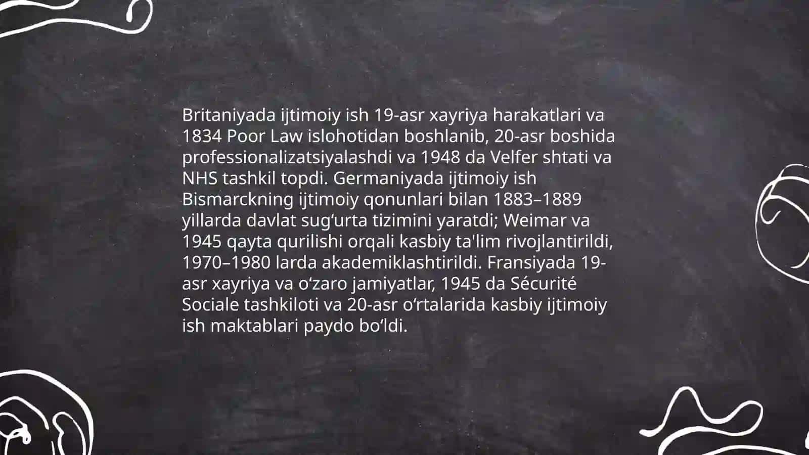Ijtimoiy ish tarixi va xorijiy tajriba 4