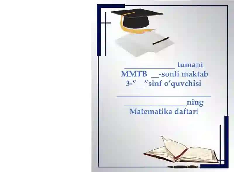 Daftar betliklari boshlang'ich sinflar uchun 4