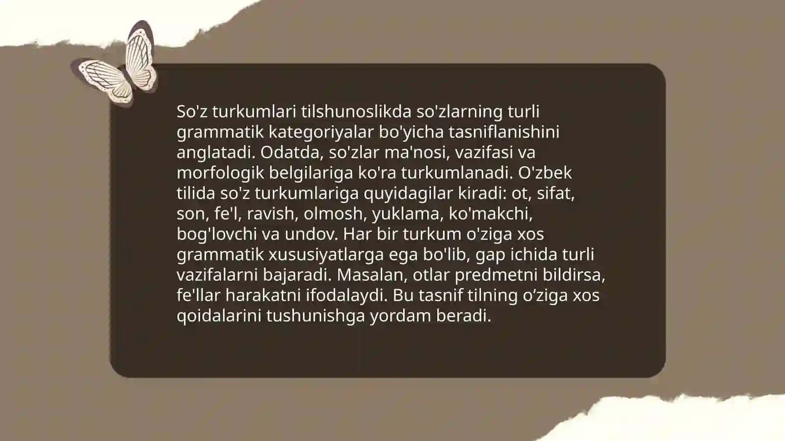 Morphology 4