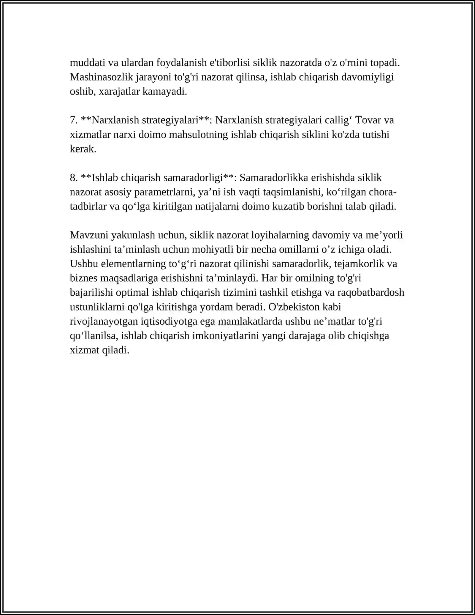 ASDC. SIKLIK NAZORATINI TASHKIL QILISH VA TS SIGNALINI QURISH TAMOYILLARI 4