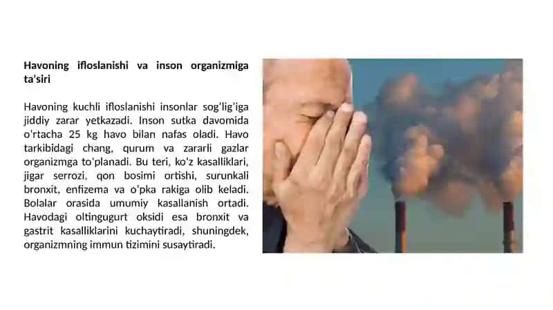 Havoning Ifloslanishi 4