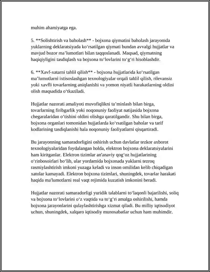 BOJXONA NAZORATINING SHAKILARI 4