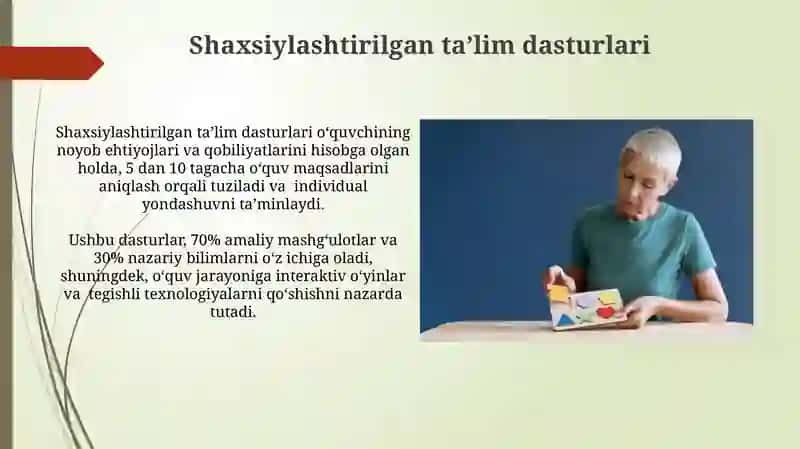 Inklyuziv Ta'lim Algoritmlari 4