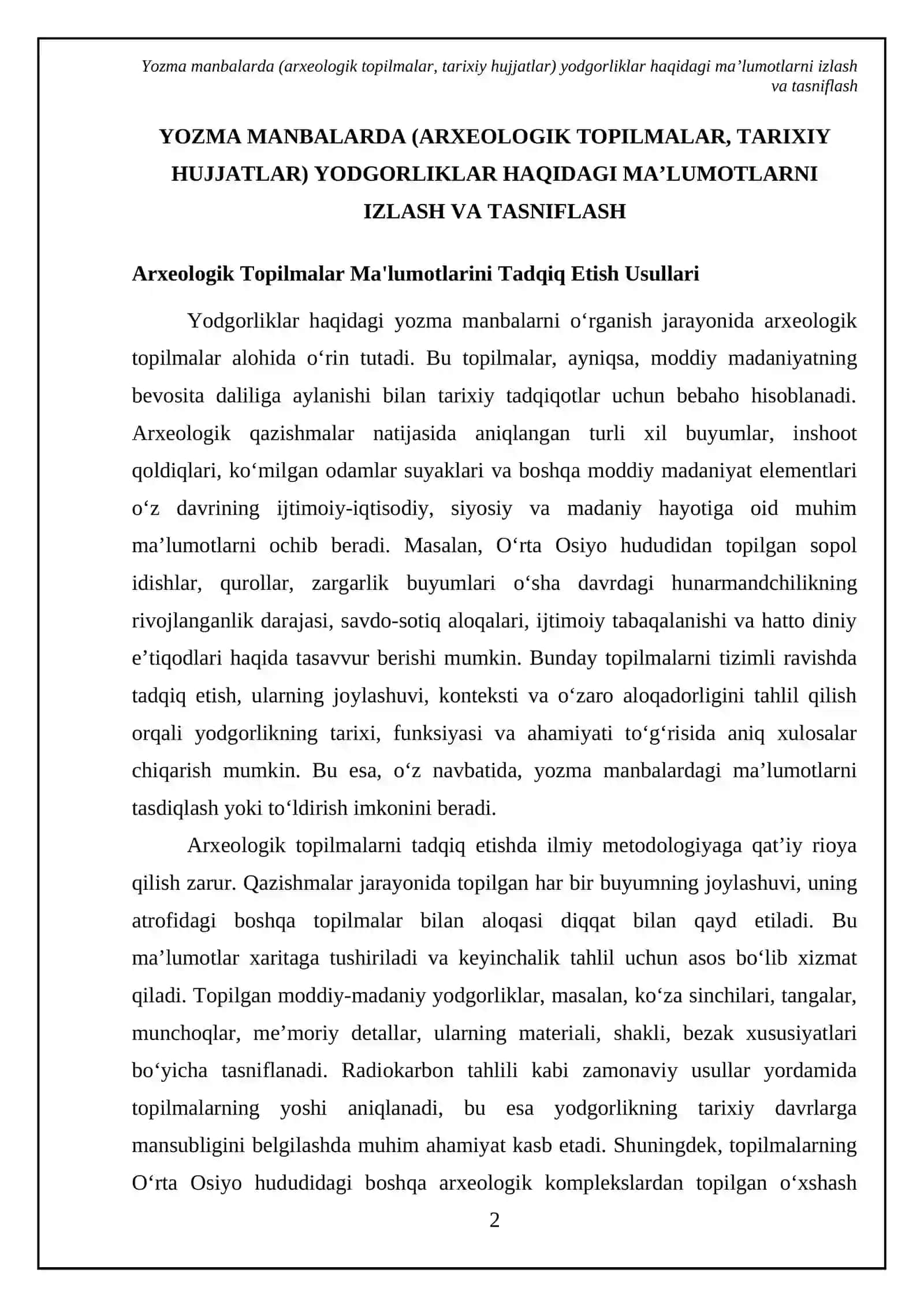 Yodgorliklar haqida ma'lumotlar 4