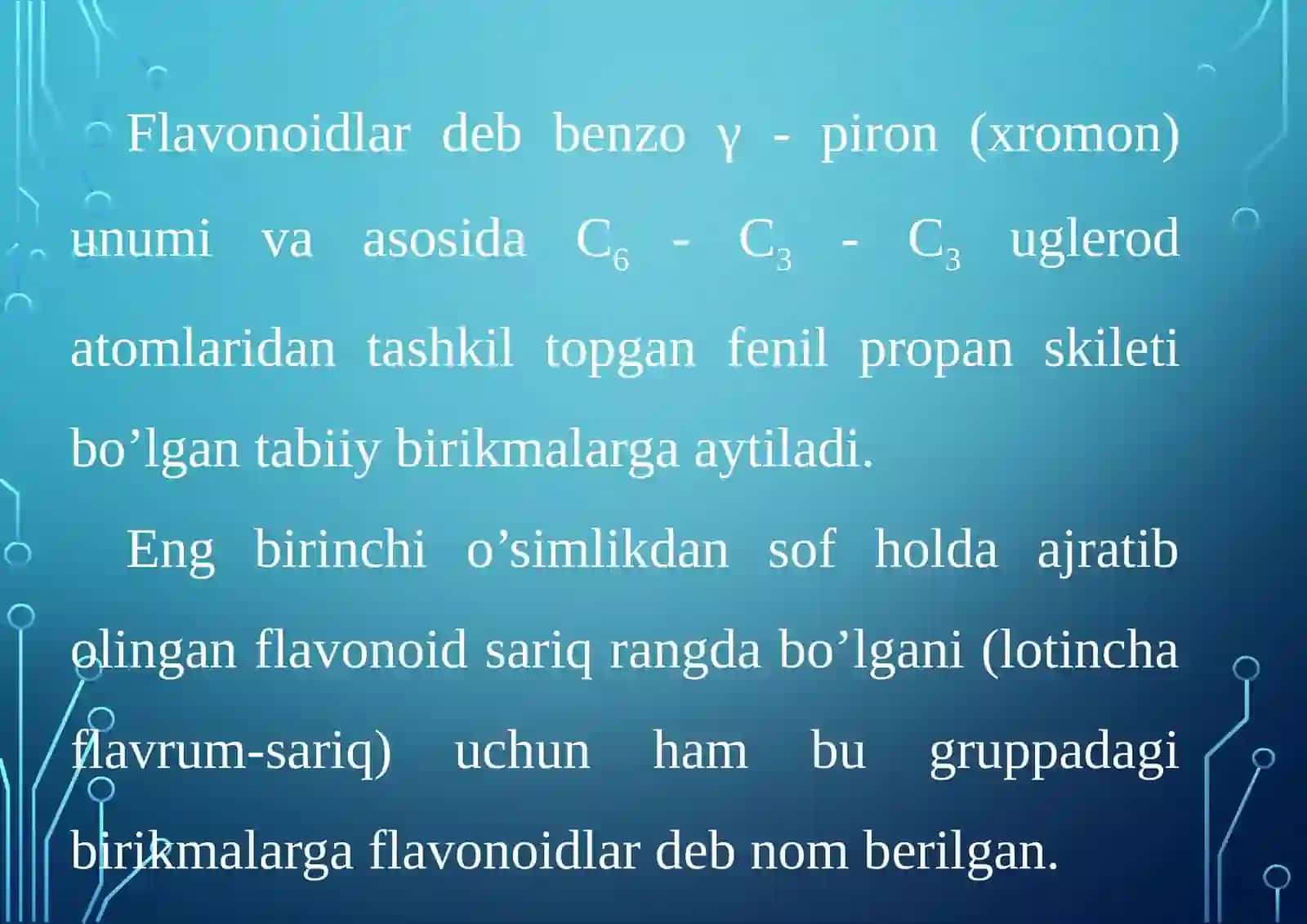 5 - KURS 219 - BOBOJONOV AKOBIRNING DORIVOR O’SIMLIKLAR FANIDAN TAYYORLAGAN TAQDIMOTI 4