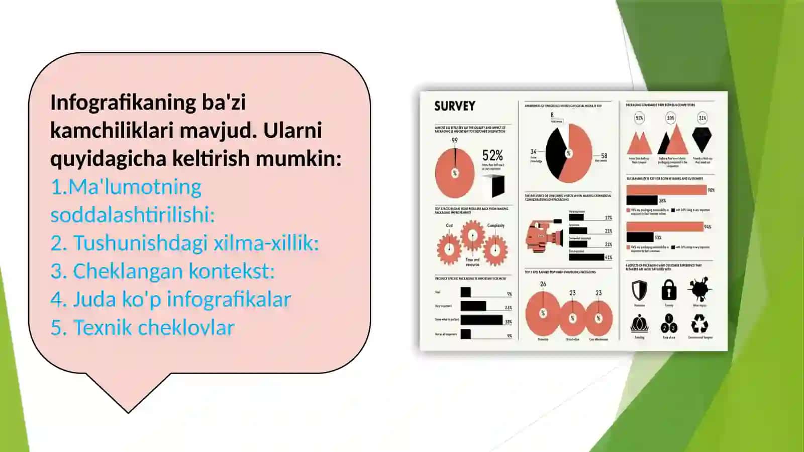 Infografika yaratish dasturlari va onlayn servislar bilan ishlash 4
