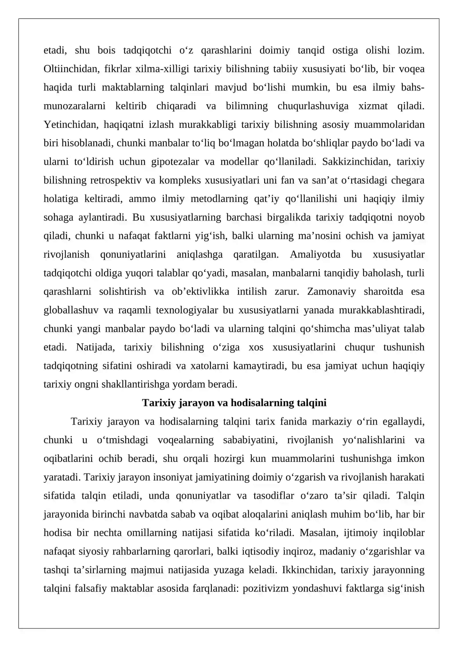 Tarixiy ilmiy tadqiqotning asosiy tamoyillari 4