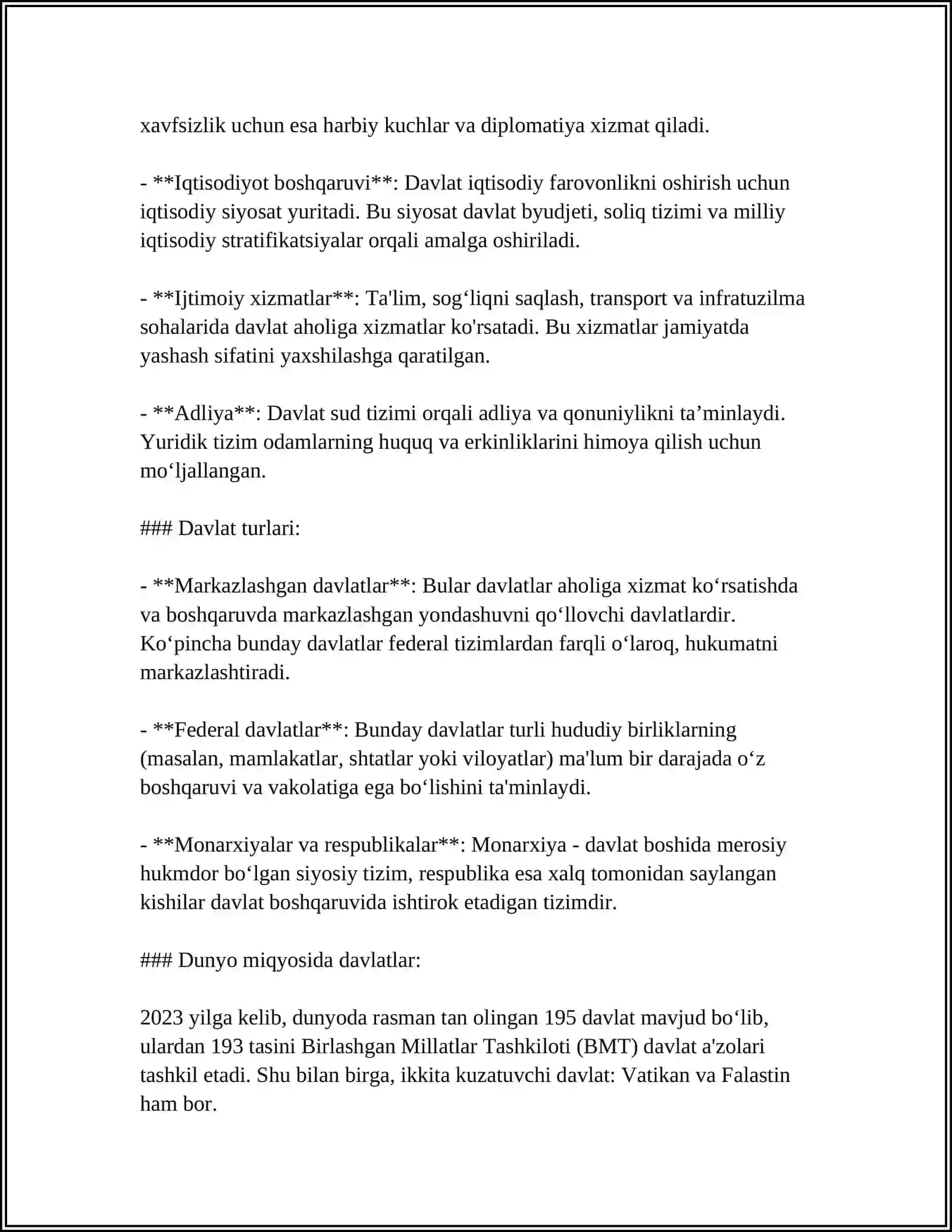 DEVOR TURLARI VA ULARGA QO'YILADIGAN ASOSIY TALABLAR 4