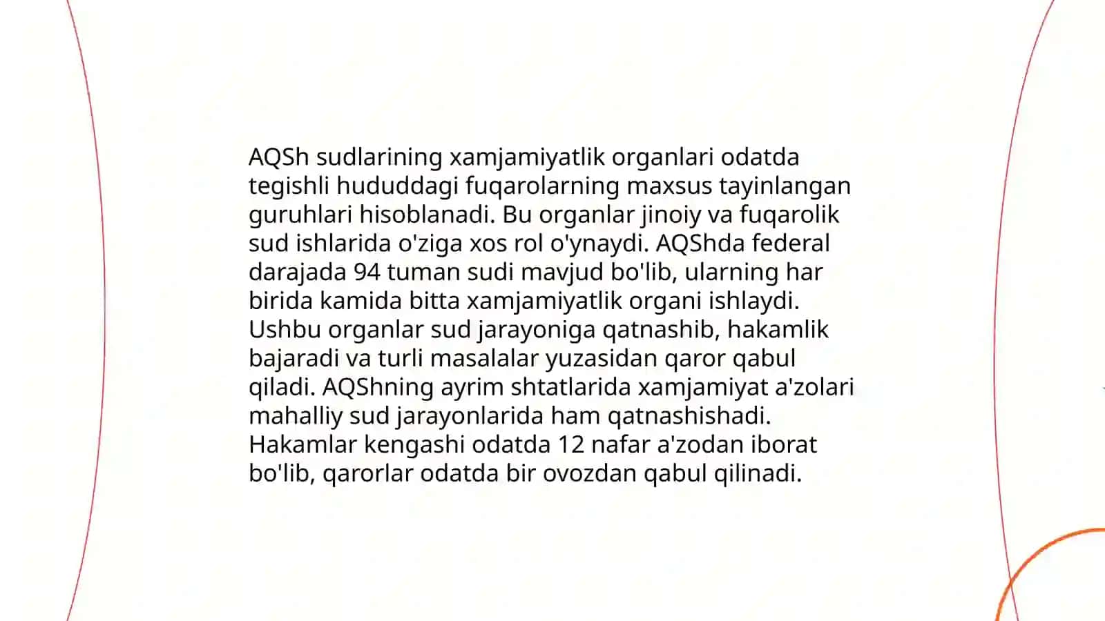 Oʻzbekiston Respublikasi sudyalar xamjamiyatining tashkil etilishi 4