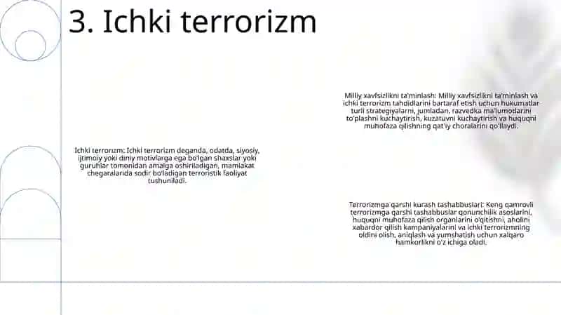 Milliy Xavfsizlikni Ta’Minlash Borasida Amalga Oshirilayotgan Ishlar 4