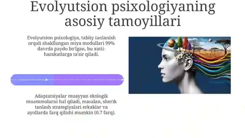 Evalyutsiyon psixologiyaga kirish 4