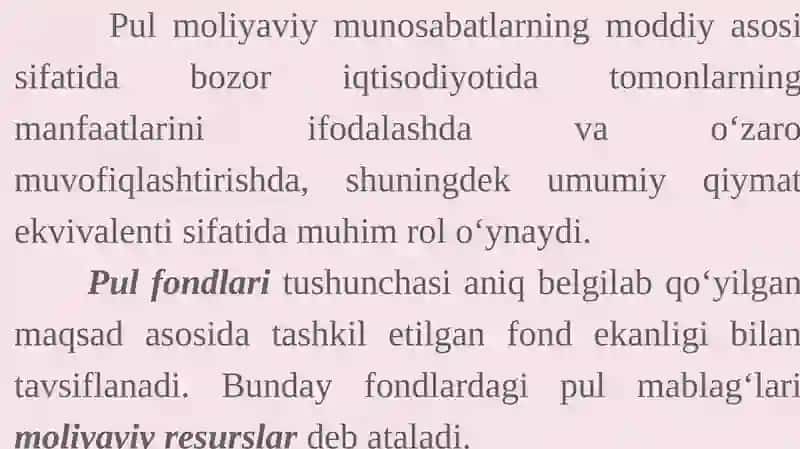 MOLIYAVIY MENEJMENTNING KONTSEPTUAL ASOSLARI 4