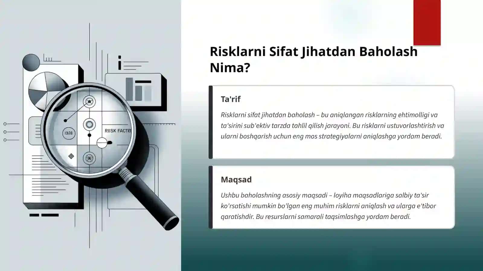 Risklarni Sifat Jihatdan Baholash Nima? 4