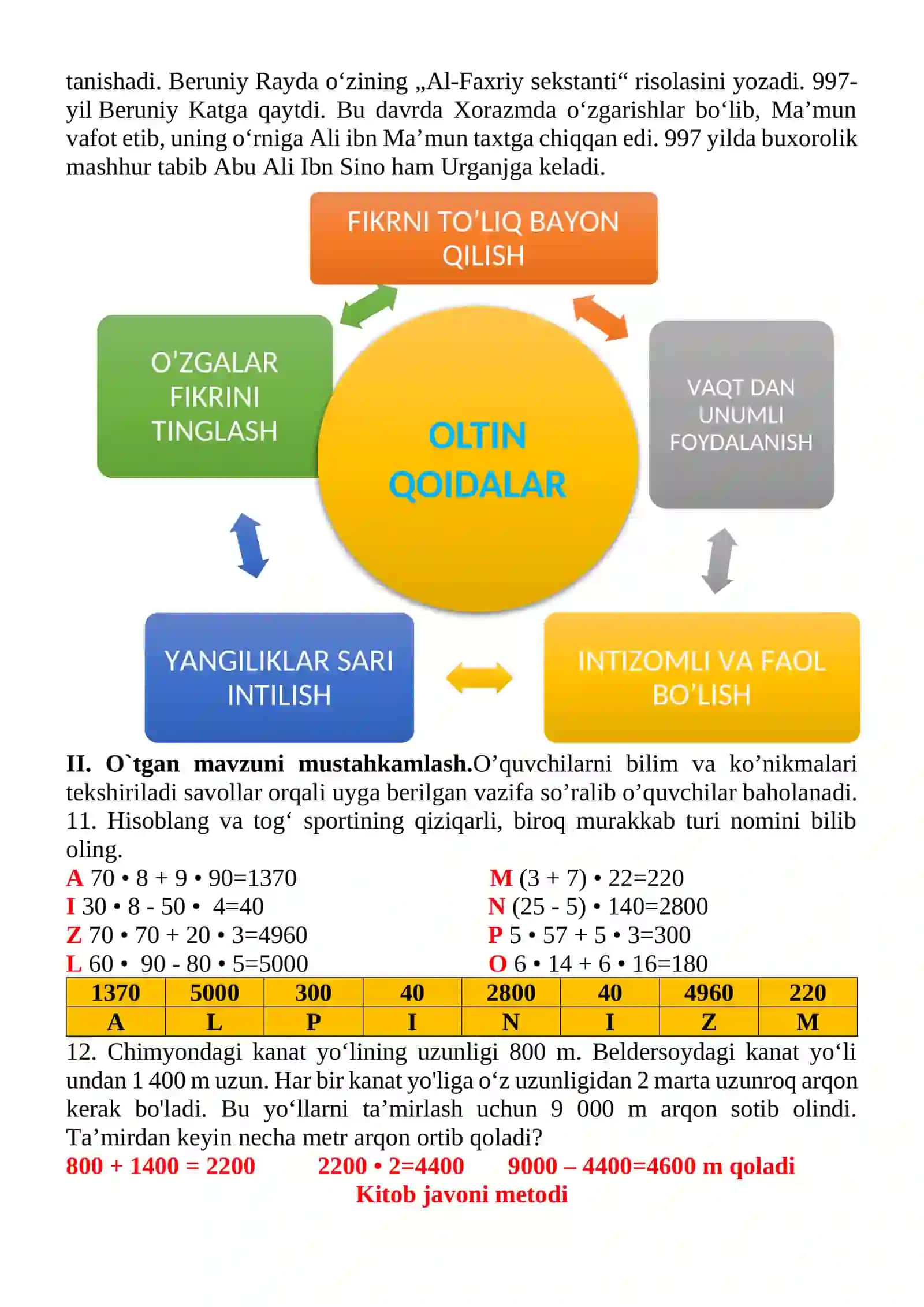Sonlarni 10, 100, 1 000 ga ko‘paytirish va bo‘lish mavzusida 3-sinf Matematika fanidan dars ishlanmasi 4