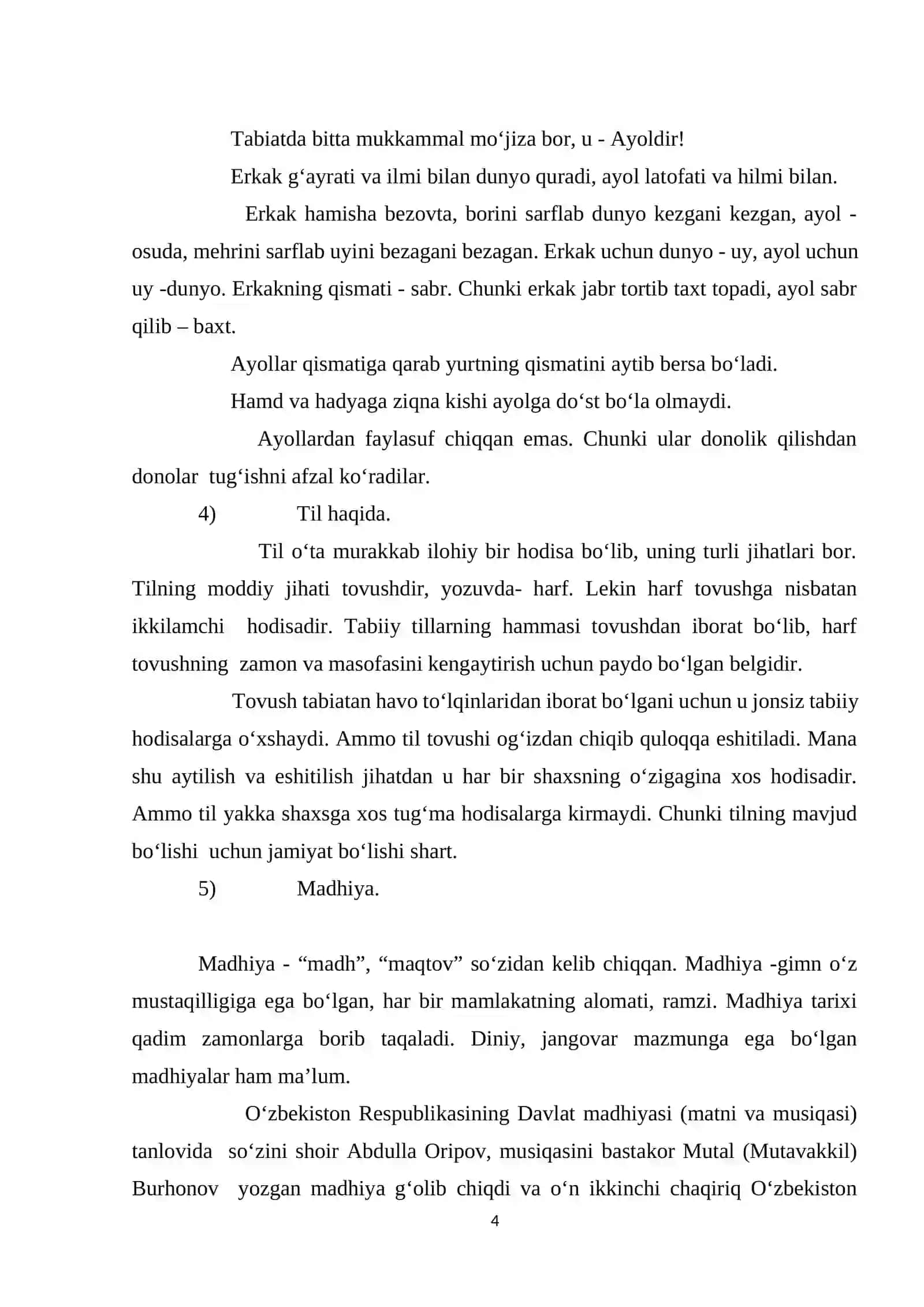 Til va aloqaning boshqa vositalari 4