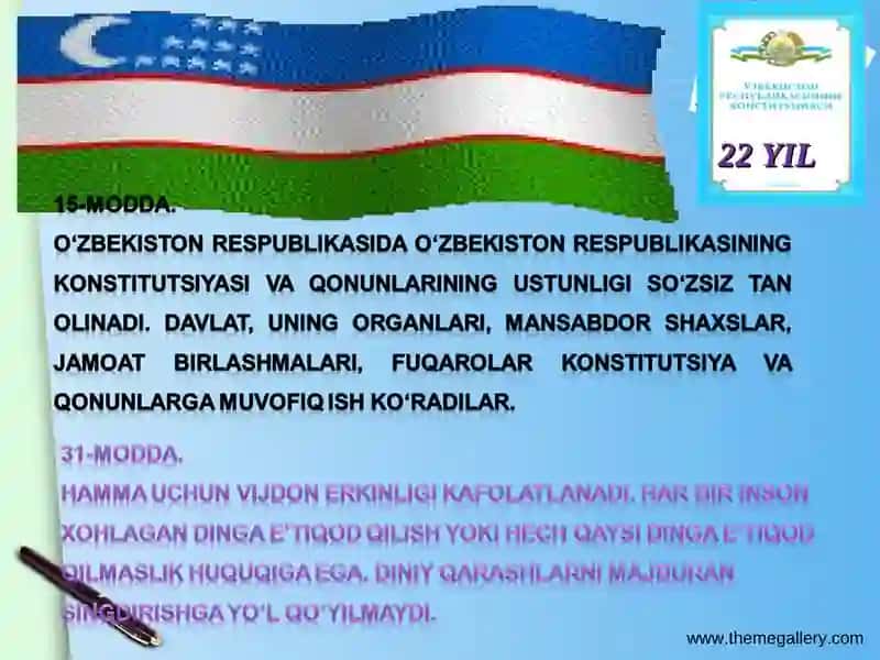 Islom Karimov Konstitutsiya 4