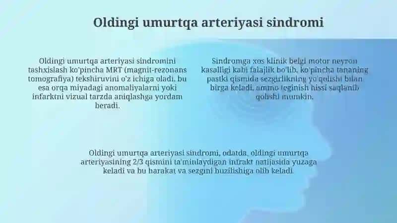 Orqa miyada qon aylanishining buzilishi 4