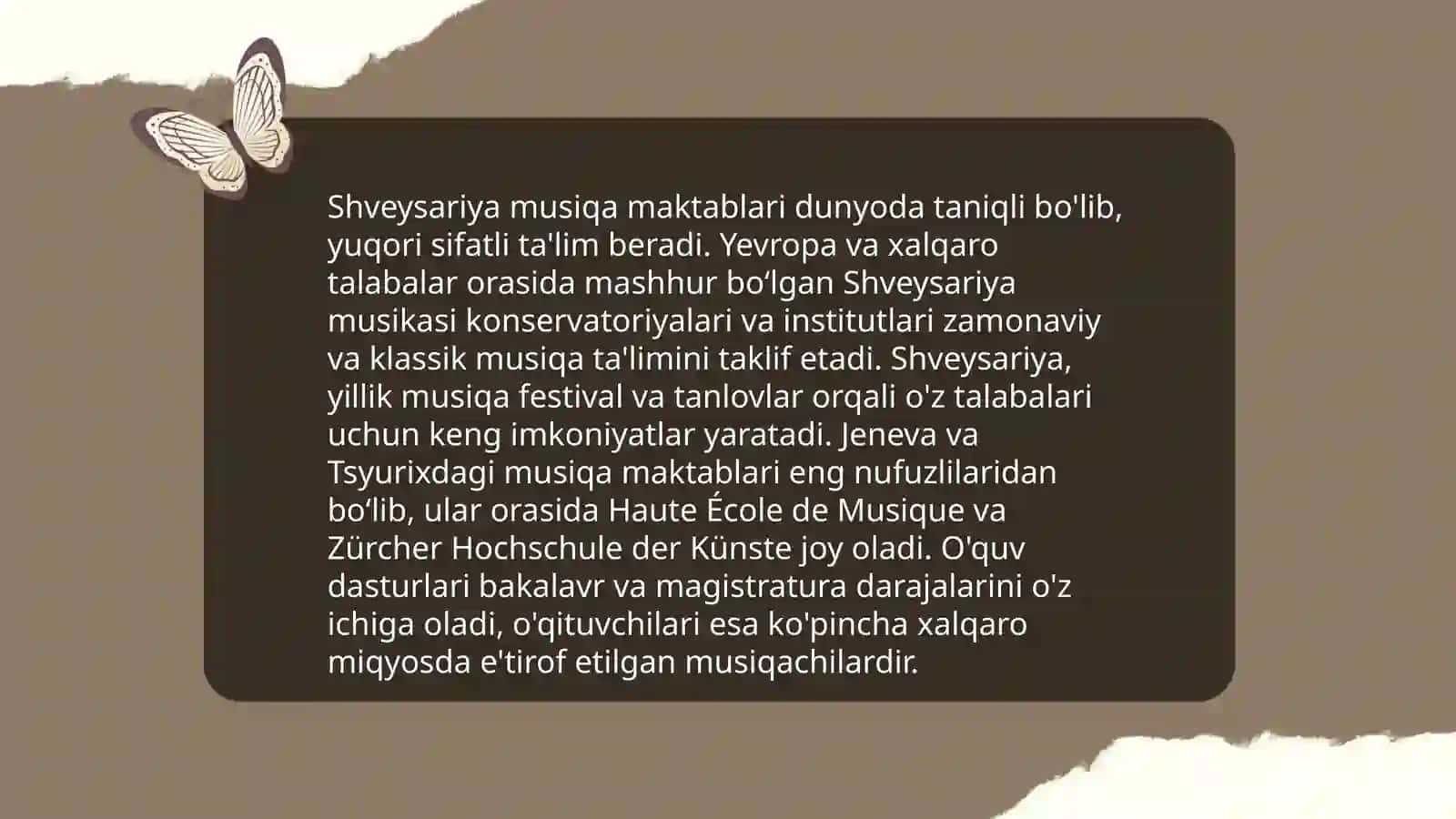 Shvetsariya musiqa taʼlimi tizimi 4