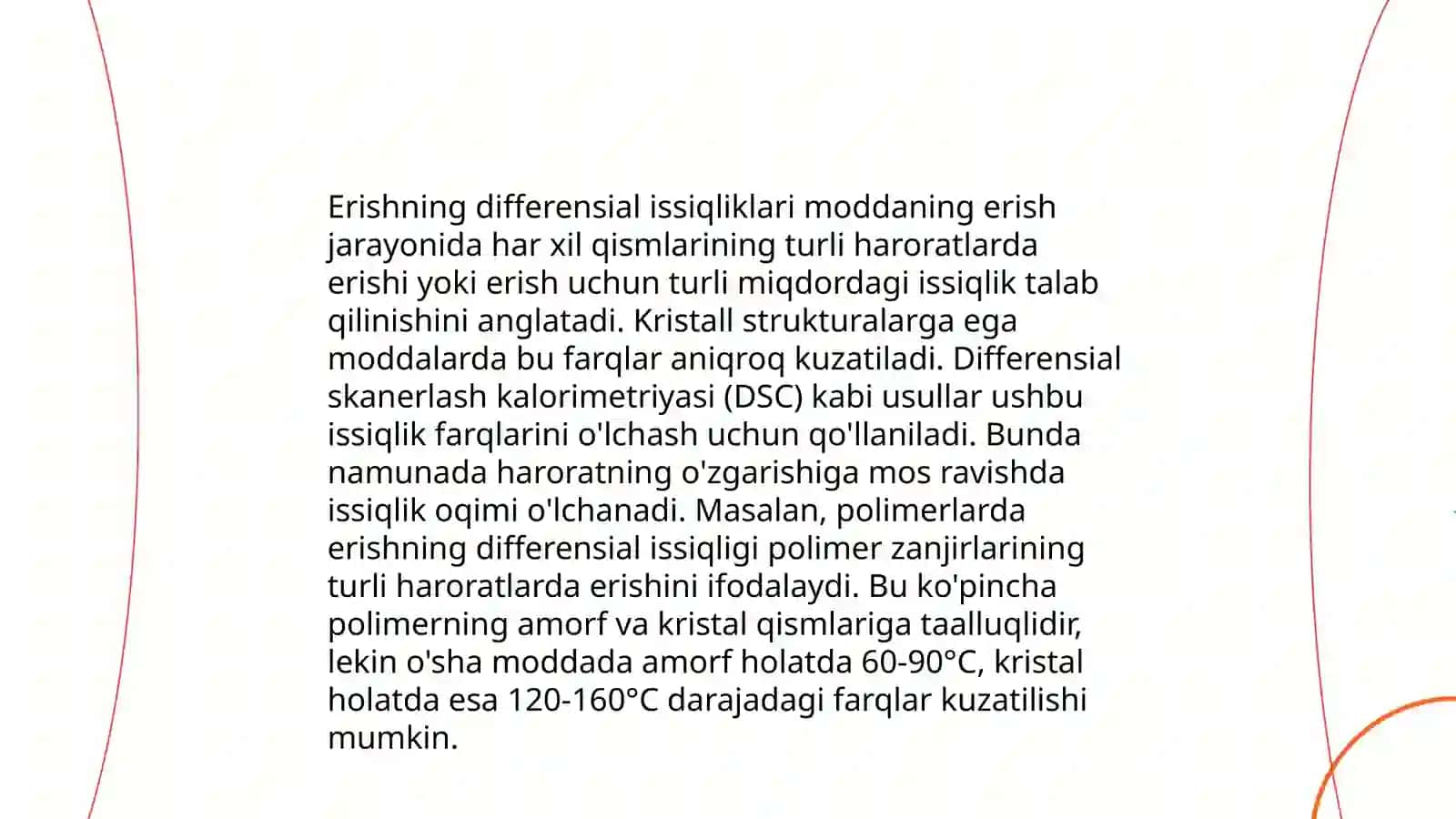 Erishning integral va differensial issiqliklari, aralashishning Flori-Xaggins nazariyasi 4
