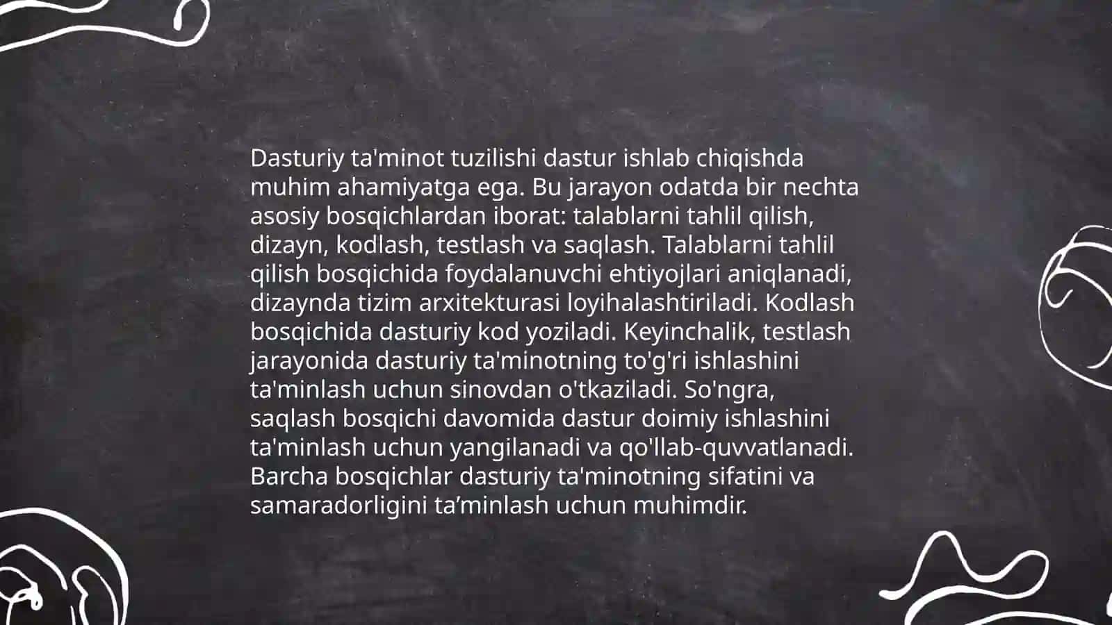 Axborot tizimlarining tuzilishi va komponentlari 4