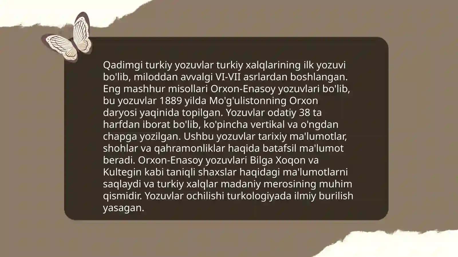 Grafika. O‘zbek yozuvi tarixi 4