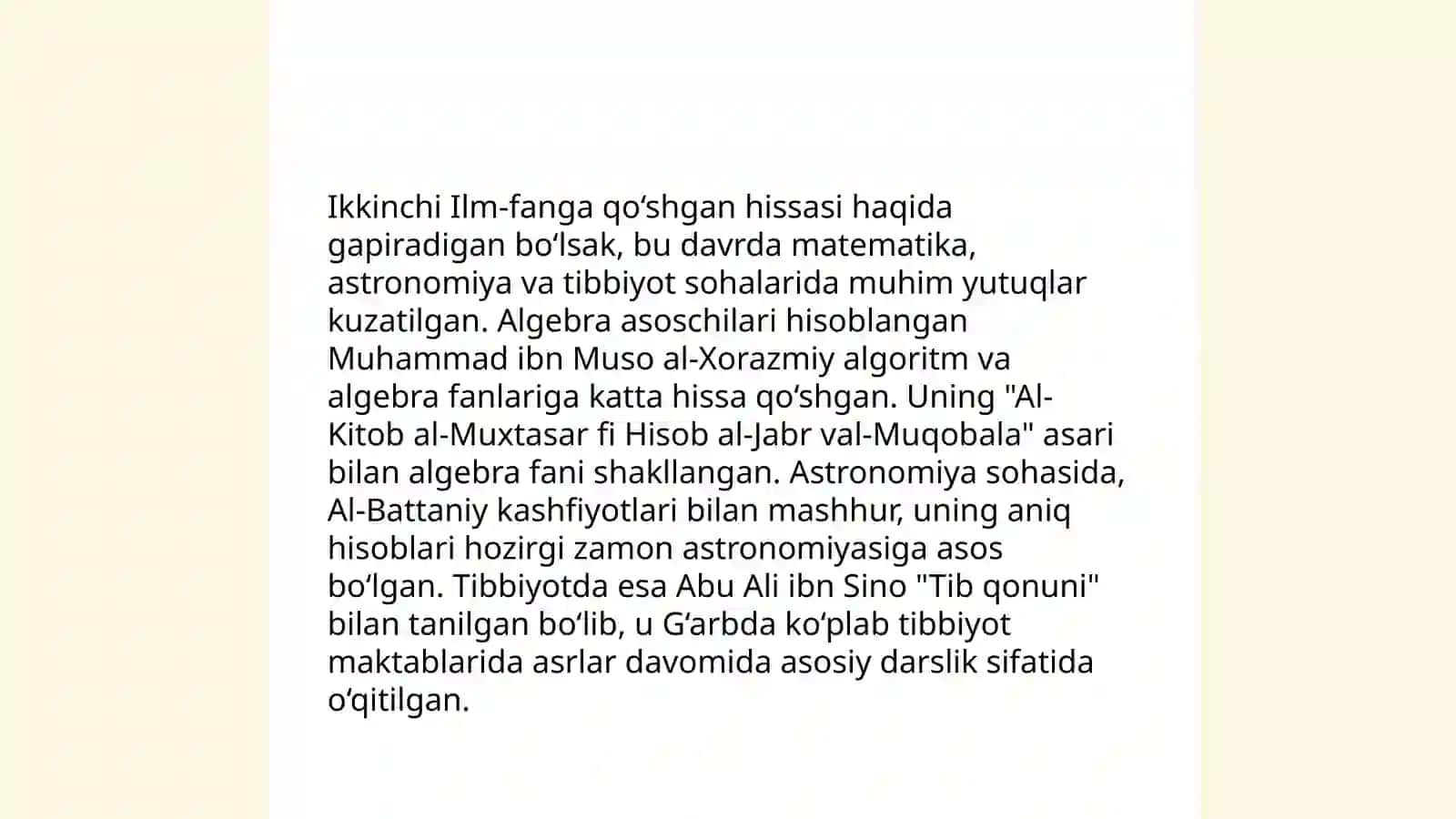 Mirzo Ulug‘bekning pedagogik g‘oyalari va talim rivojidagi xizmatlari 4