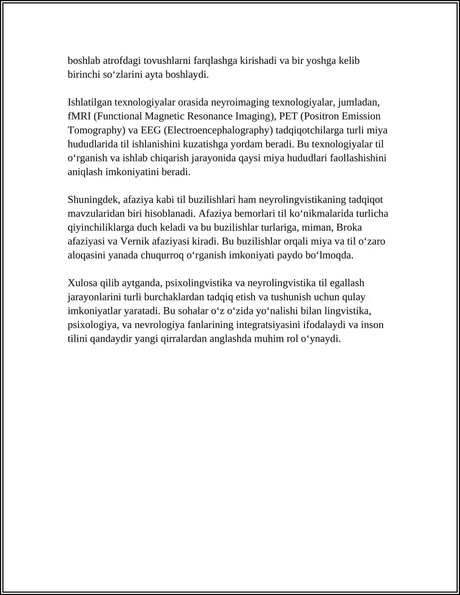 PSIXOLINGVISTIKANING VA NEYROLINGVISTIKA 4