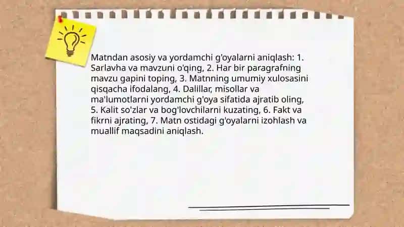 Axborot matnlari bilan ishlash va media madaniyati 4