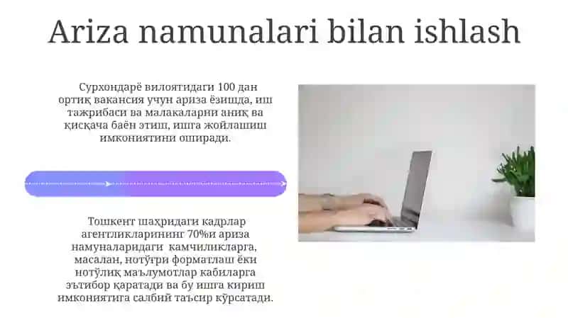 Xususiyatnomalar bilan ishlash 4