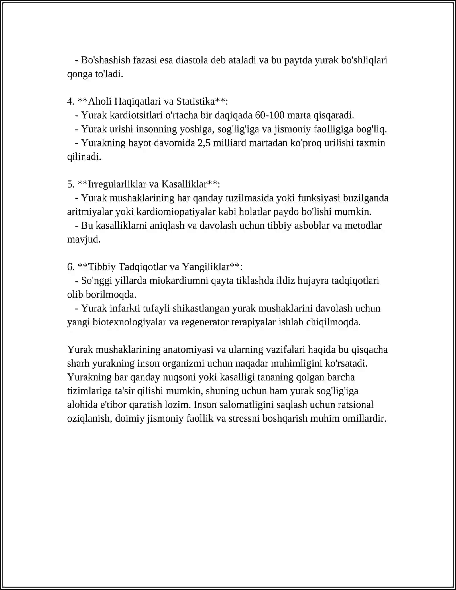 YURAK MUSHAGI REGENERATSIYASI 4