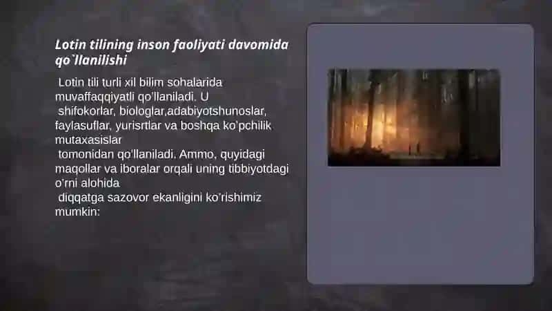Lotin tili iboralarining hayotimizda tutgan o’rni 4