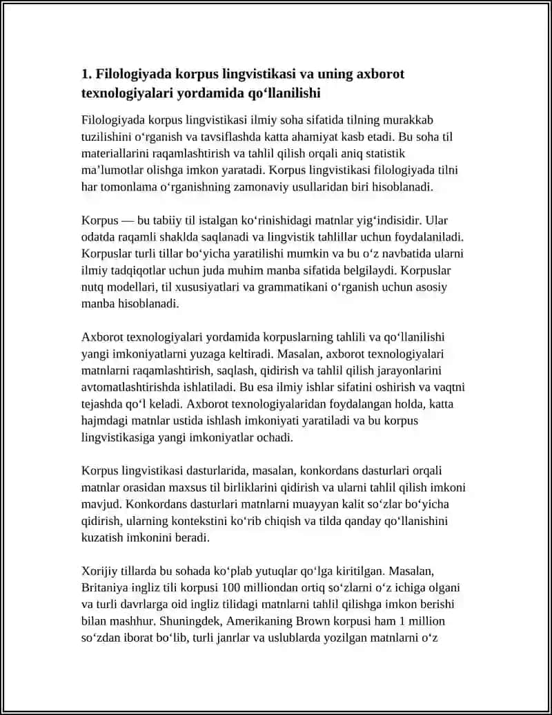 AXBOROT TEXNOLOGIYALARINING FILOLOGIYA FANLARIDA QO'LLANISHI 4